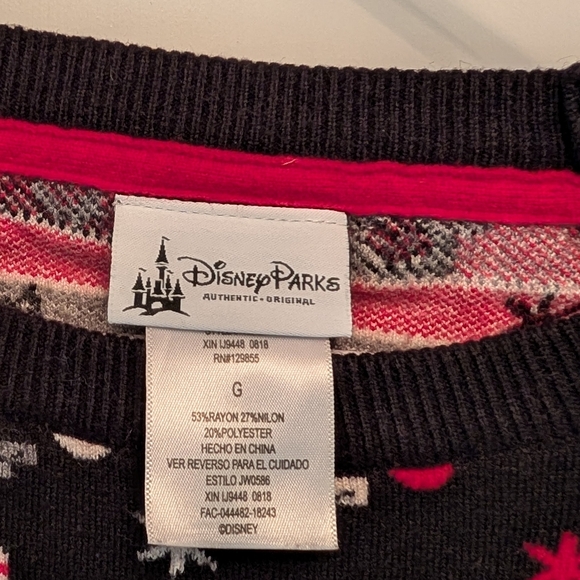 2018 World of Disney Official Holiday Christmas Sweater - Picture 3 of 5